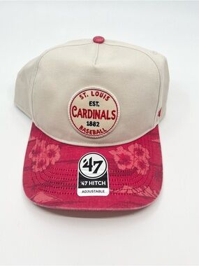 St. Louis Cardinals '47 Brand Cream Hitch Floral Baseball Hat - *BRAND NEW*